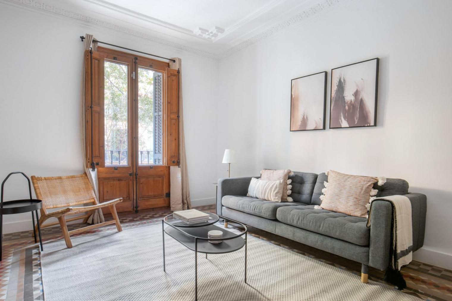 La Dreta De Leixample 2br Furnished Bcn-113 * Barcelona