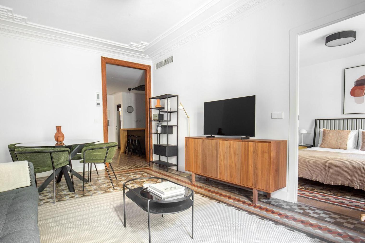 La Dreta De Leixample 2br Furnished Bcn-113 *